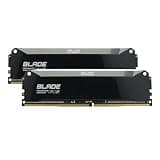 OLOy DDR4 RAM 16GB (2x8GB) Piano Black Blade RGB 3600 MHz CL18 1.35V 288-Pin Desktop Gaming UDIMM (MD4U0836180BRPDA)