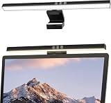 SKY-TOUCH 50cm Extended LED Monitor Light Bar – Eye-Care Desk Lamp with 3 Color 