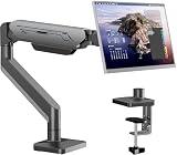 ETHU Monitor Arm, Heavy Duty Monitor Desk Mount with Gas Spring for 17-38 Inch S