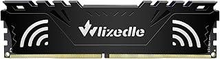 DDR4 2666MHz RAM Memory 16GB CL19 U-DIMM Wlizedle PC4-21300 288-Pin 1.2V 2Rx8 for Desktop Computer, Black
