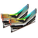 OLOy DDR4 RAM 16GB (2x8GB) Warhawk Aura Sync RGB 3000 MHz CL16 1.35V 288-Pin Desktop Gaming UDIMM (MD4U083016BEDA)