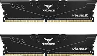 TEAMGROUP T-Force Vulcan Z DDR4 16GB Kit (2x8GB) 3600MHz (PC4-28800) CL18 Desktop Memory Module Ram Black TLZBD416G3600HC18JDC01