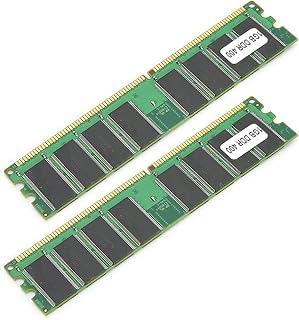 TOPINCN DDR 1GB 400Mhz PC-3200 Memory Module Stable Performance for Desktop Computer, 2Pcs for Gaming Enthusiasts