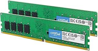 Crucial RAM 16GB Kit (2x8GB) DDR4 3200MHz CL22 (or 2933MHz or 2666MHz) Desktop Memory CT2K8G4DFRA32A