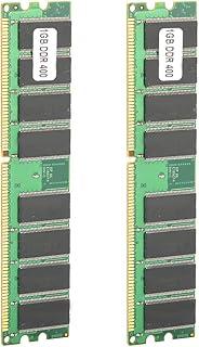 Generic Desktop Computer 1GB DDR Memory Module for Efficient Performance, for Systems, 2Pcs Set