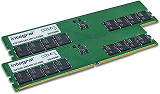Integral 16GB Kit (2x 8GB) DDR5 RAM 5600MHz DIMM PC Desktop Computer Memory Module