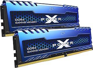 SP Silicon Power DDR4 RAM 16GB (2x8GB) Turbine 3200MHz (PC4 25600) 288-pin CL16 1.35V UDIMM Desktop Memory Module (SP016GXLZU320BDA)