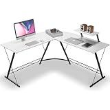 L Shaped Desk,Gaming Desk with Monitor Stand,Corner Computer Desk for Home Offic