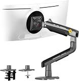 NB RGB Gaming Monitor Arm for Flat Screens - Wide - Curved - 27" to 60", Heavy D