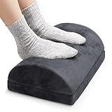 Sky Solutions Under Desk Foot Rest - Memory Foam, Ergonomic, Adjustable Footrest