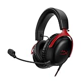 HyperX Cloud III Wired Gaming Headset (Black/Red)
